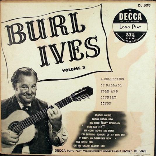 Burl Ives - A Collection Of Ballads, Folk And Country Songs Volume 3 (1949)