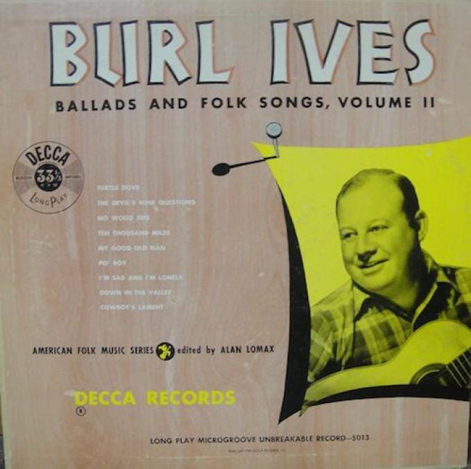 Burl Ives - Ballads And Folk Songs, Volume II (1949)