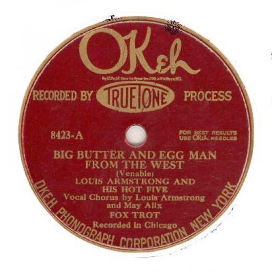 Big Butter And Egg Man From The West / Sunset Cafe Stomp (1926)