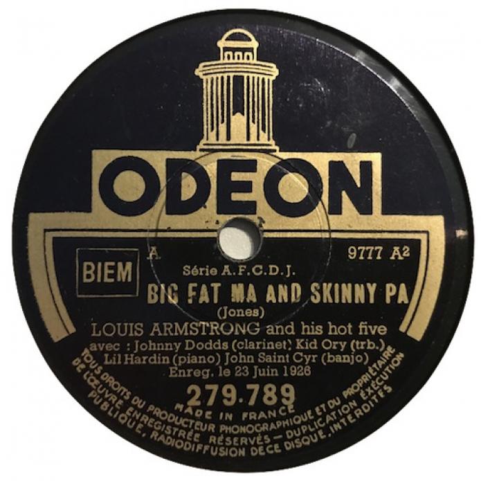 Big Fat Ma And Skinny Pa / Sweet Little Papa (1926)