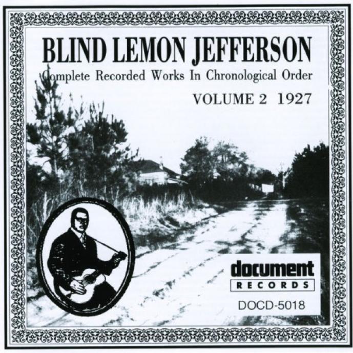 Blind Lemon Jefferson - Blind Lemon Jefferson Vol. 2 (1927) (1991)