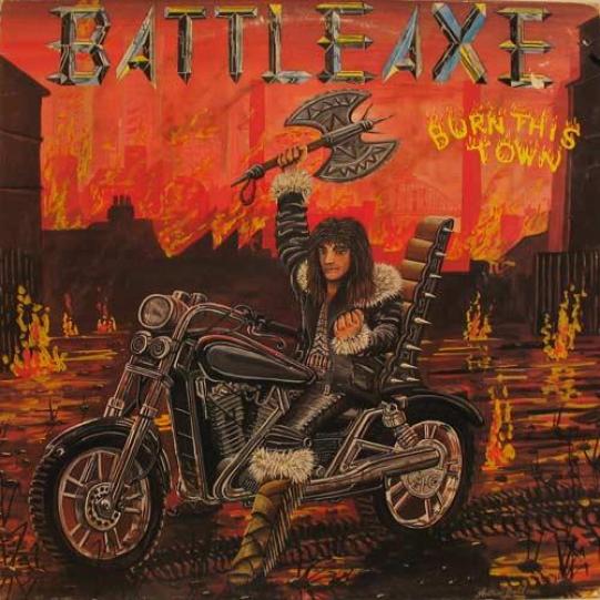 Battleaxe - Burn This Town (1983)