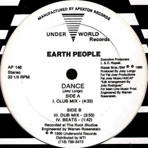Earth People - Dance (1990)