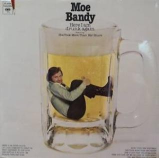 Moe Bandy - Here I Am Drunk Again (1976)