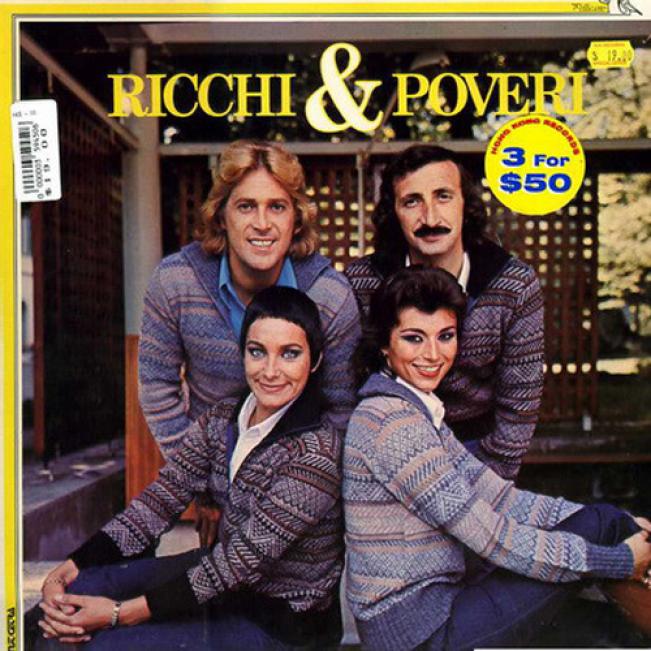 Рикки э повери песни. Ricchi e Poveri в молодости. Группа Ricchi e Poveri альбомы. Ricchi e Poveri - the collection (1998) обложка. Ричи повери в молодости.