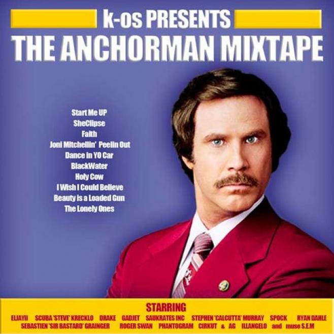 K-OS - The Anchorman Mixtape (2010)