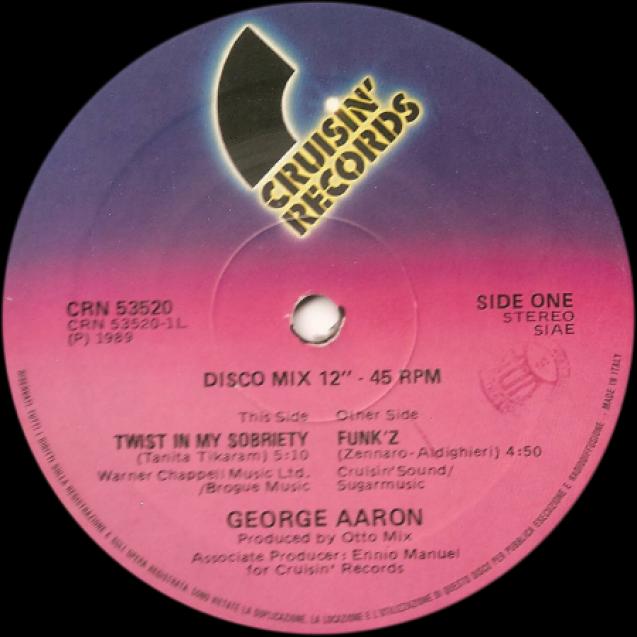 George Aaron - Twist In My Sobriety / Funk Z (1989)