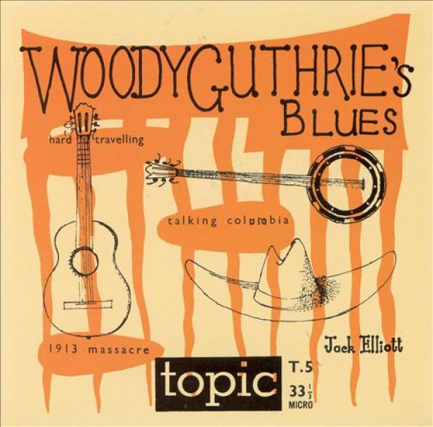 Ramblin' Jack Elliott - Woody Guthrie's Blues (1955)